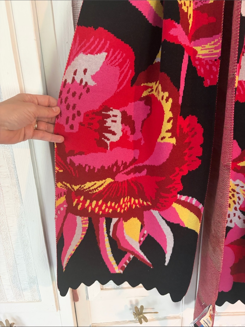 NWOT Farm Rio scarf.  Never worn. 82”x 14” - Picture 6 of 7